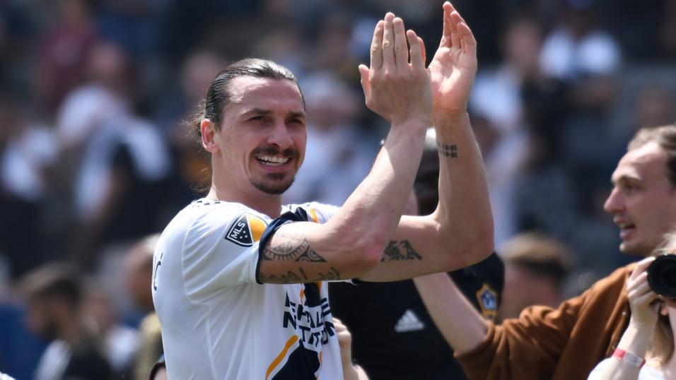 LA Galaxy striker Zlatan Ibrahimovic